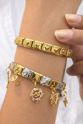 Reemora Luxe Press Charm Bracelet Set