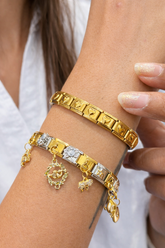 Reemora Signature Gold Charm Duo