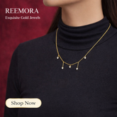 Demi-Fine Diamond Drop Charm Necklace