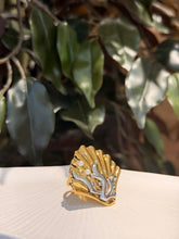 Winged Shell Emblem Ring