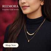 Demi-Fine Layered Gold Pearl Drop Necklace