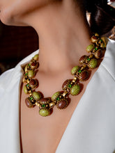 Olive & Amber Heritage Collar Necklace