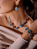 Azure Glow Jewellery Set