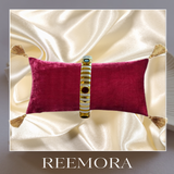 White Enamel Multicolor Gemstone Gold Cuff Bracelet