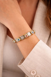 Evil Eye Protection Charm Bracelet
