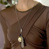 Minimal Charm Drop Necklace