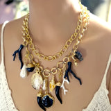 Coastal Charm Gold Necklace