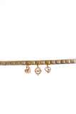 Reemora Romantic Gold Charm Bracelet