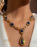 Royal Blue Elegance Necklace