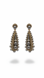 Corona Ball Drop Earrings