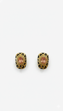 Leopard Glam Stud Earrings