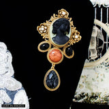 Victorian Cameo Heritage Brooch