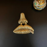 Golden Muse Statement Lapel Brooch