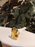 Molten Gold Sculpt Ring