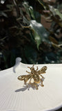Golden Bee Statement Ring