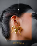 Golden Aries Studs