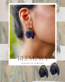 Ladybird Sapphire Stud Earrings