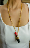 Rouge Luxe Lipstick Pendant Necklace
