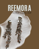 Silver Chain Drop Button