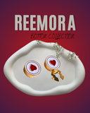 Red Heart Minimal Button