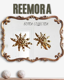 Radiant Gold Sunburst Button