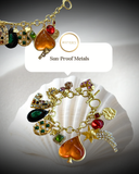 Playful Lucky Charms Gold Bracelet