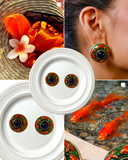 Fish Traditional round stud Earrings